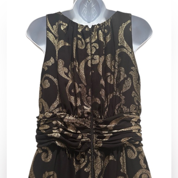 J. Taylor black & gold dress - Picture 4 of 11